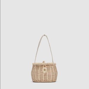 Zara straw bag